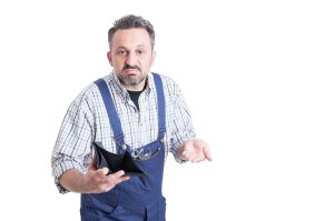 Selbstständig Geldsorgen