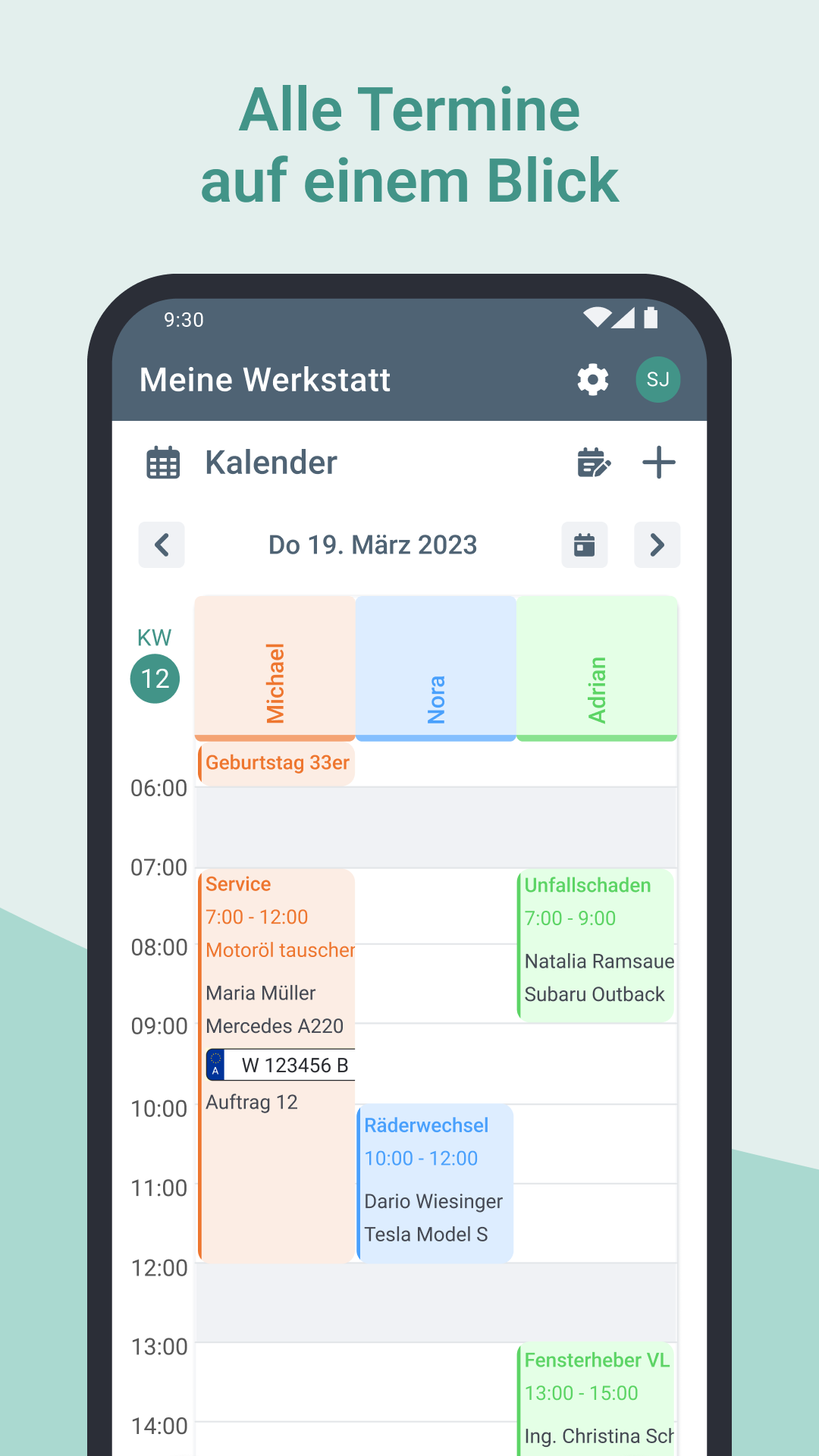 Screenshot der Funktion auf einem Smartphone