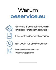 Vorteile oe-Service