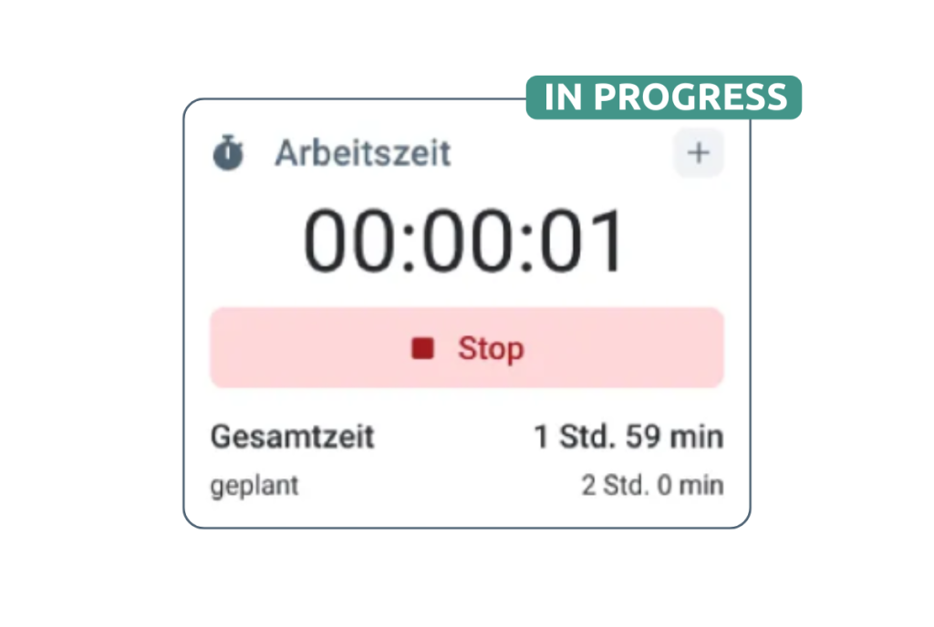 Arbeitszeiterfassung