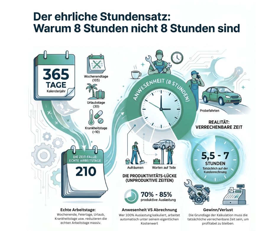 Warum 8 Stunden nicht 8 Stunden sind