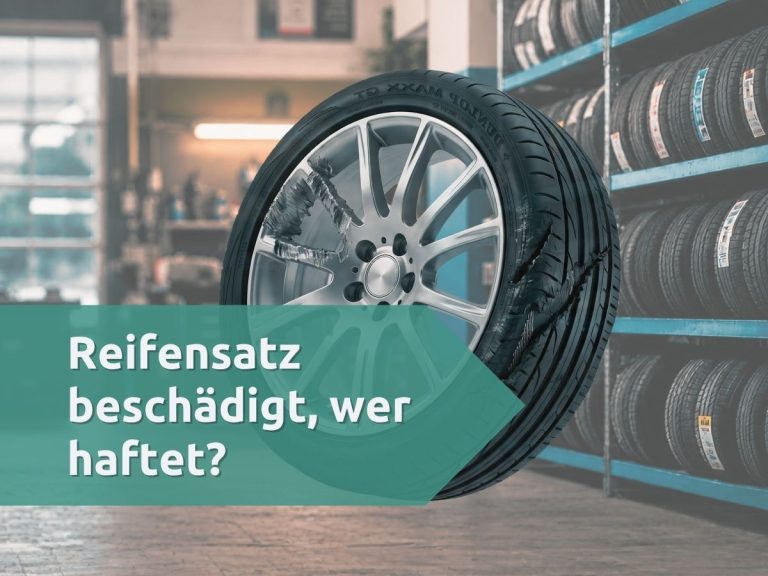Reifensatz im Lager beschädigt. Wer haftet?